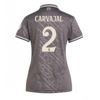 Real Madrid Daniel Carvajal #2 Tretí Ženy futbalový dres 2024-25 Krátky Rukáv